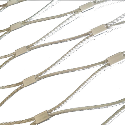20 mm bis 200 mm Maschengröße Architektonisches Dekorationsnetz aus Edelstahl