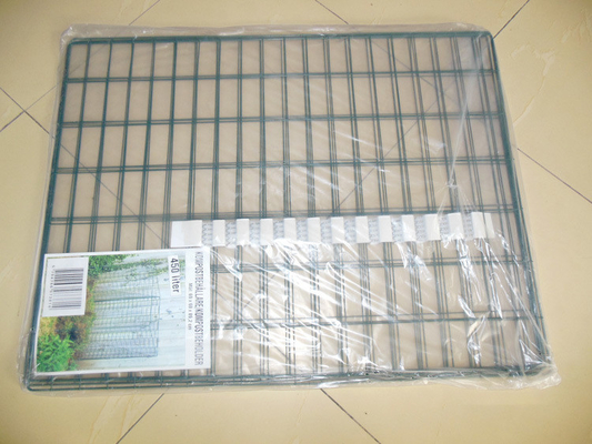UV-geschützter Kompostbehälter mit Pulver-Vinyl-Beschichtung und All-Weather-Outdoor RAL6005 Grün