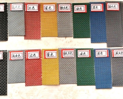 Gewebe-Stil Einfache Gewebe 10-18 Maschen Edelstahl Anti-Diebstahl-Fenstermaschen Schlankes Design für einen verbesserten Schutz