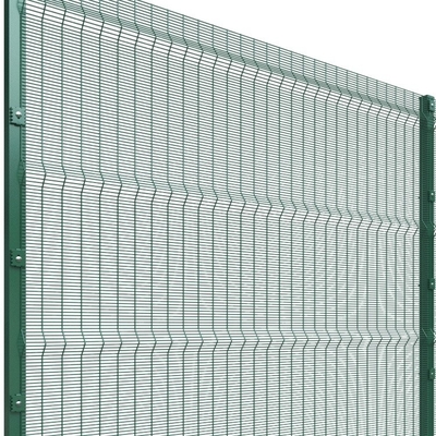 3m Panellbreite PVC/Pulver beschichtet, verbesserte Sichtbarkeit 358 Anti-Klettern Zaun für die industrielle Sicherheit
