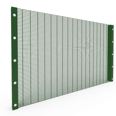 3m Panellbreite PVC/Pulver beschichtet, verbesserte Sichtbarkeit 358 Anti-Klettern Zaun für die industrielle Sicherheit