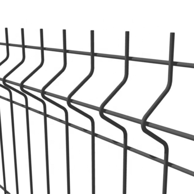 Rostbeständige Sicherheit Hochleistungs-PVC-beschichtete Gitterzaun