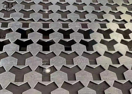 Quadratisches Loch-perforierte Metallmasche der Blechdicke-0.5-3.5mm