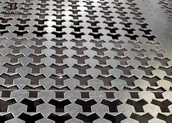 Quadratisches Loch-perforierte Metallmasche der Blechdicke-0.5-3.5mm