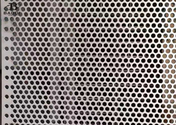 0.5mm rundes Loch formen perforierte Stahlmasche rostfreie 316