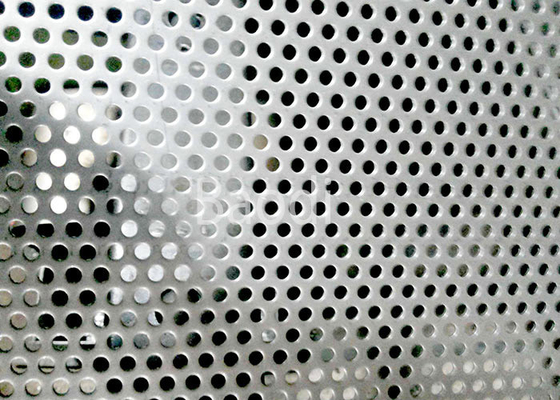 304l 316l durchlöcherte Loch Edelstahl-Mesh Rounds 0.8mm