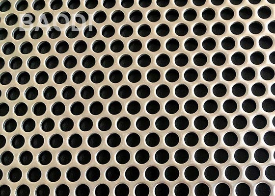Galvanisiertes rundes Loch schwankte perforierte Metallmasche des Schirm-1mx2m