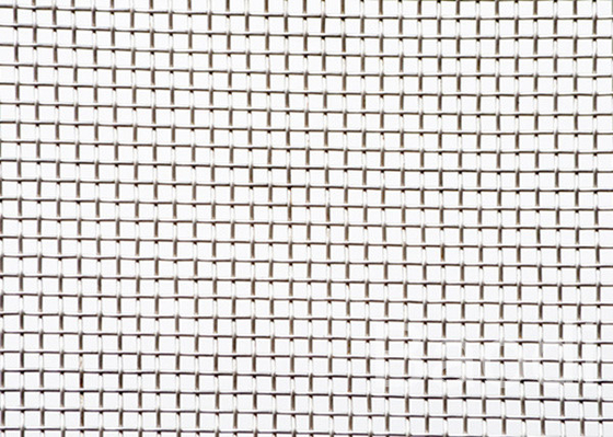 Dekorative Aluminiumarchitektur quetschverbundener Draht Mesh Odm Square Woven