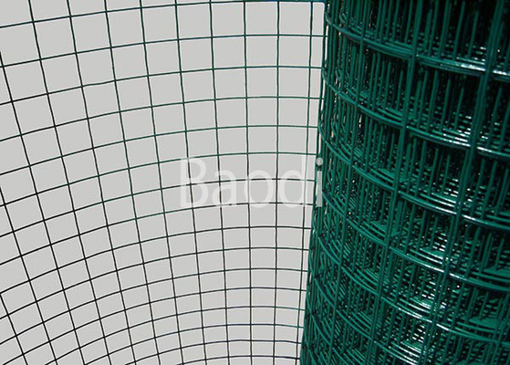 Tierzaun Pvc Coated 1x1 SS schweißen Messgerät Mesh Green Colors 19