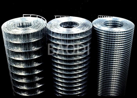 Messgerät-überzogene Plastikschweißung Mesh Steel Square Grid Galvanized des Bau-16