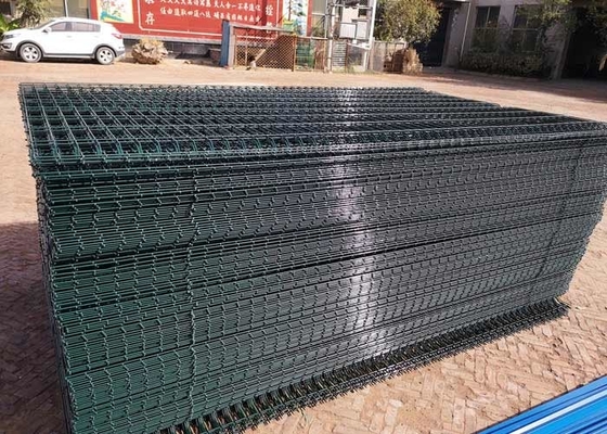 6ft Garten-Draht-Mesh Fence Pvc Coating Welded-Eisen-quadratisches Loch